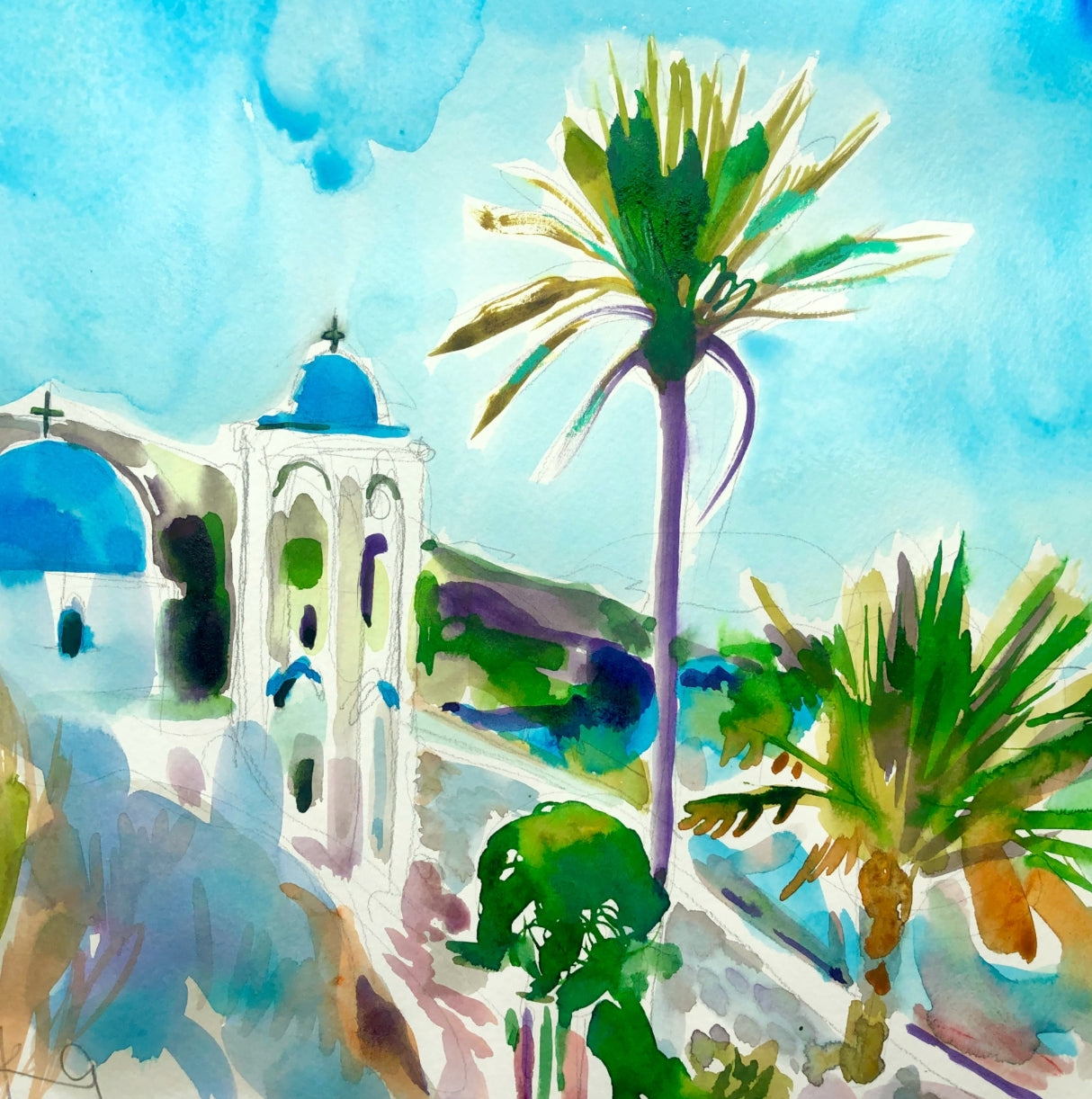 Greece 2 Print