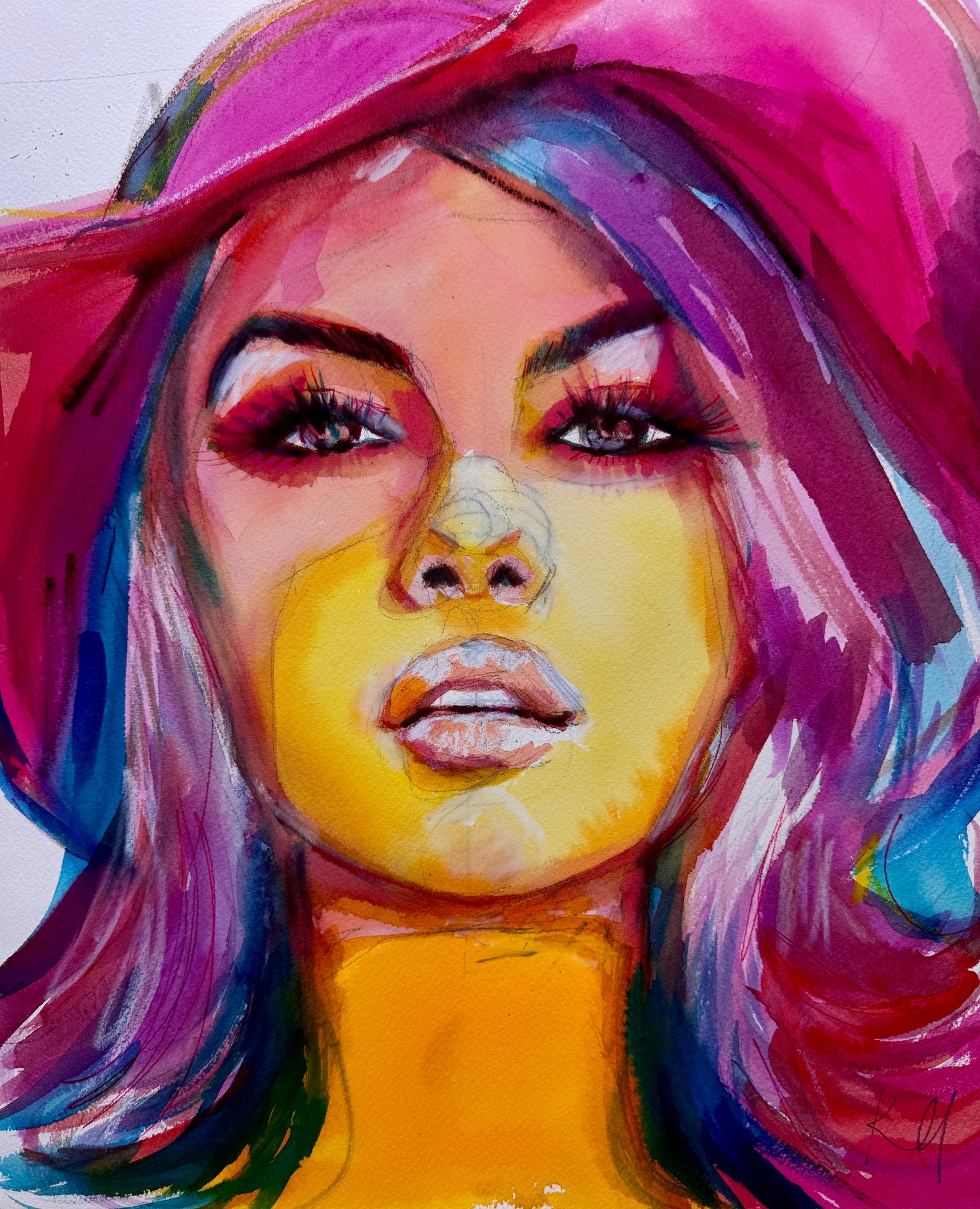 Selena Gomez Print
