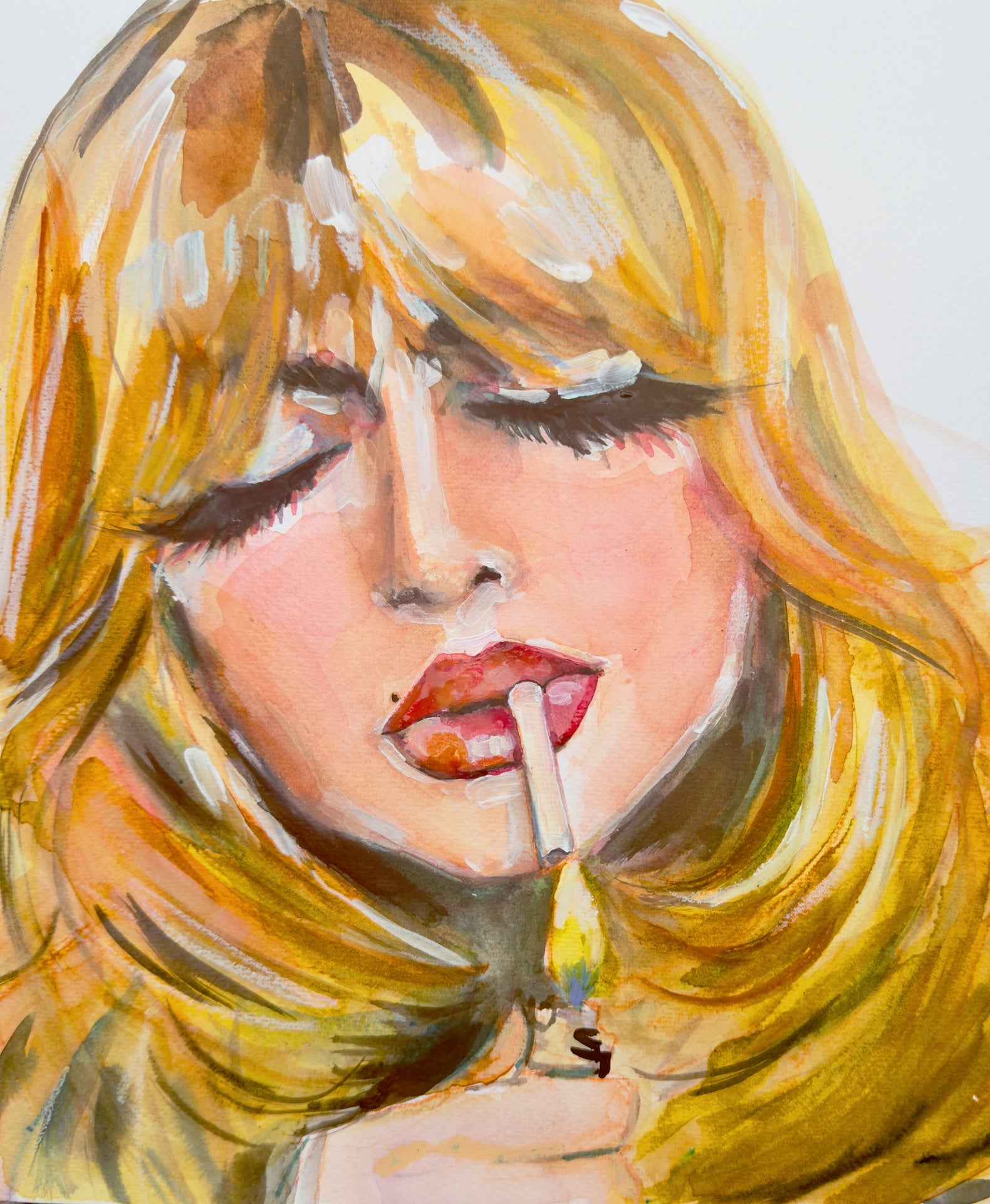 Goldie Hawn Print