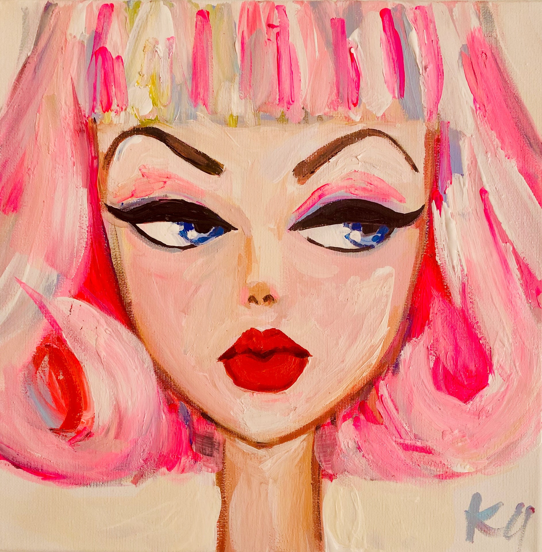 Pink Barbie Print