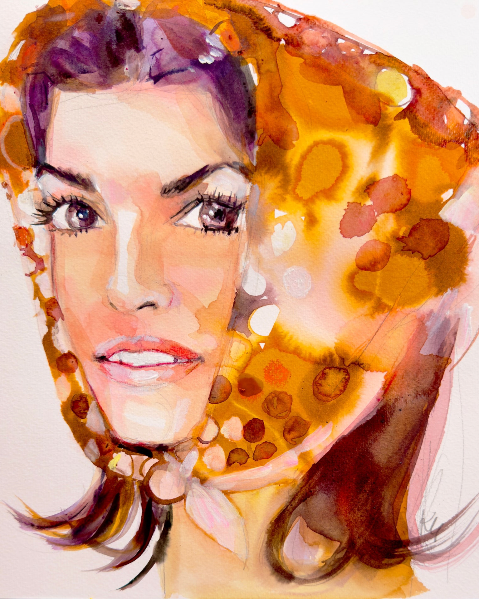 Jackie O Print