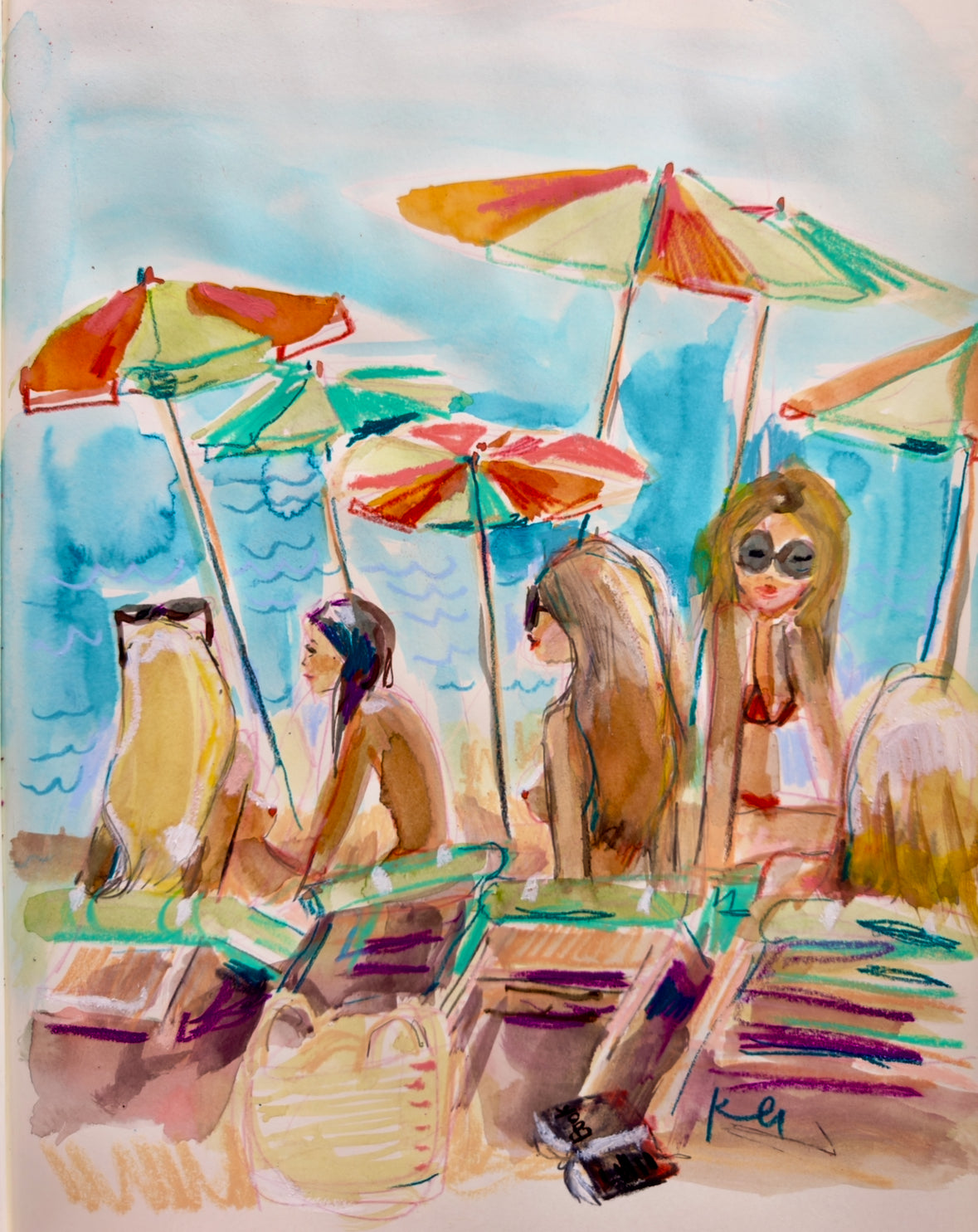 Topless beach original