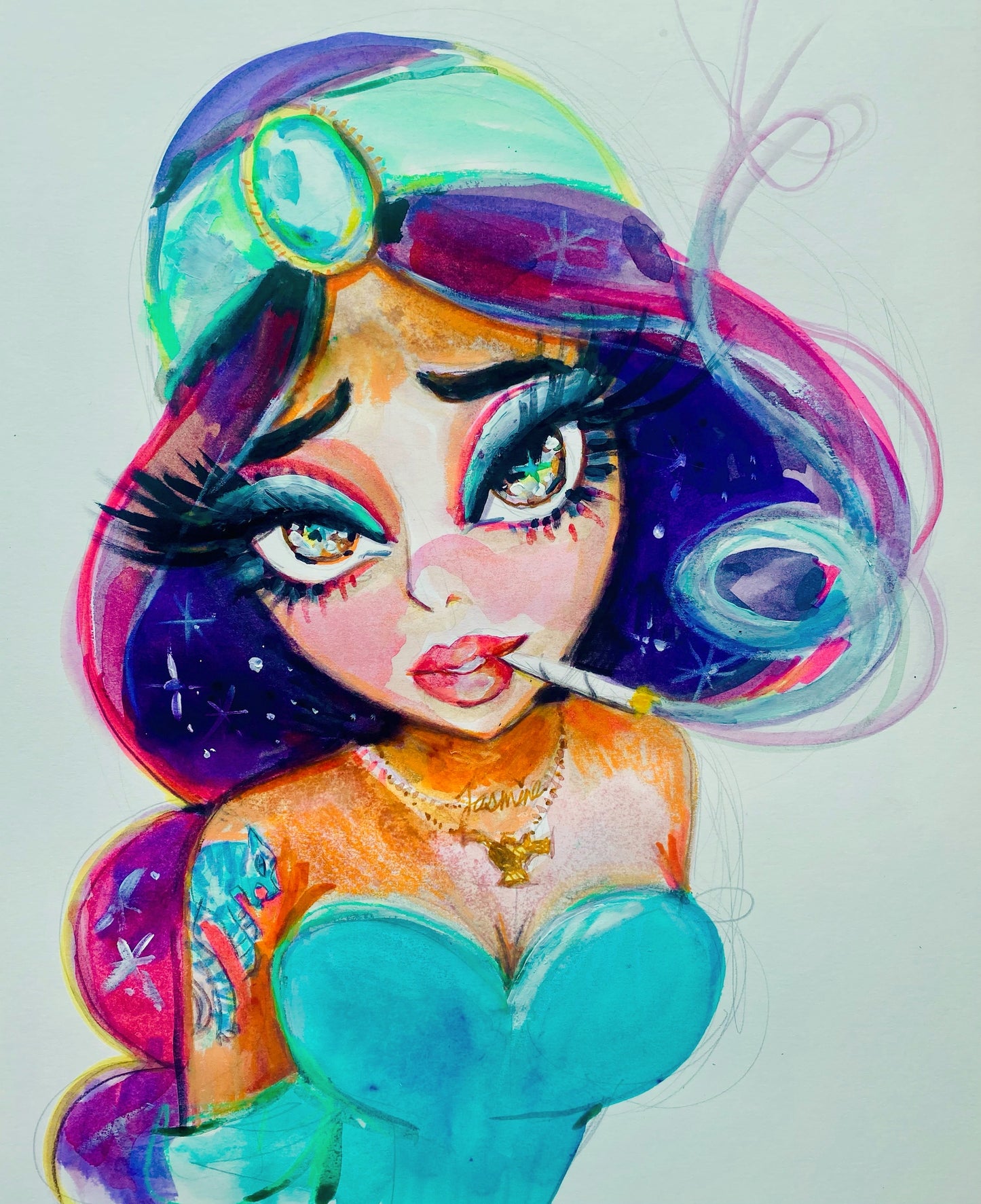 Princess Jasmine Print