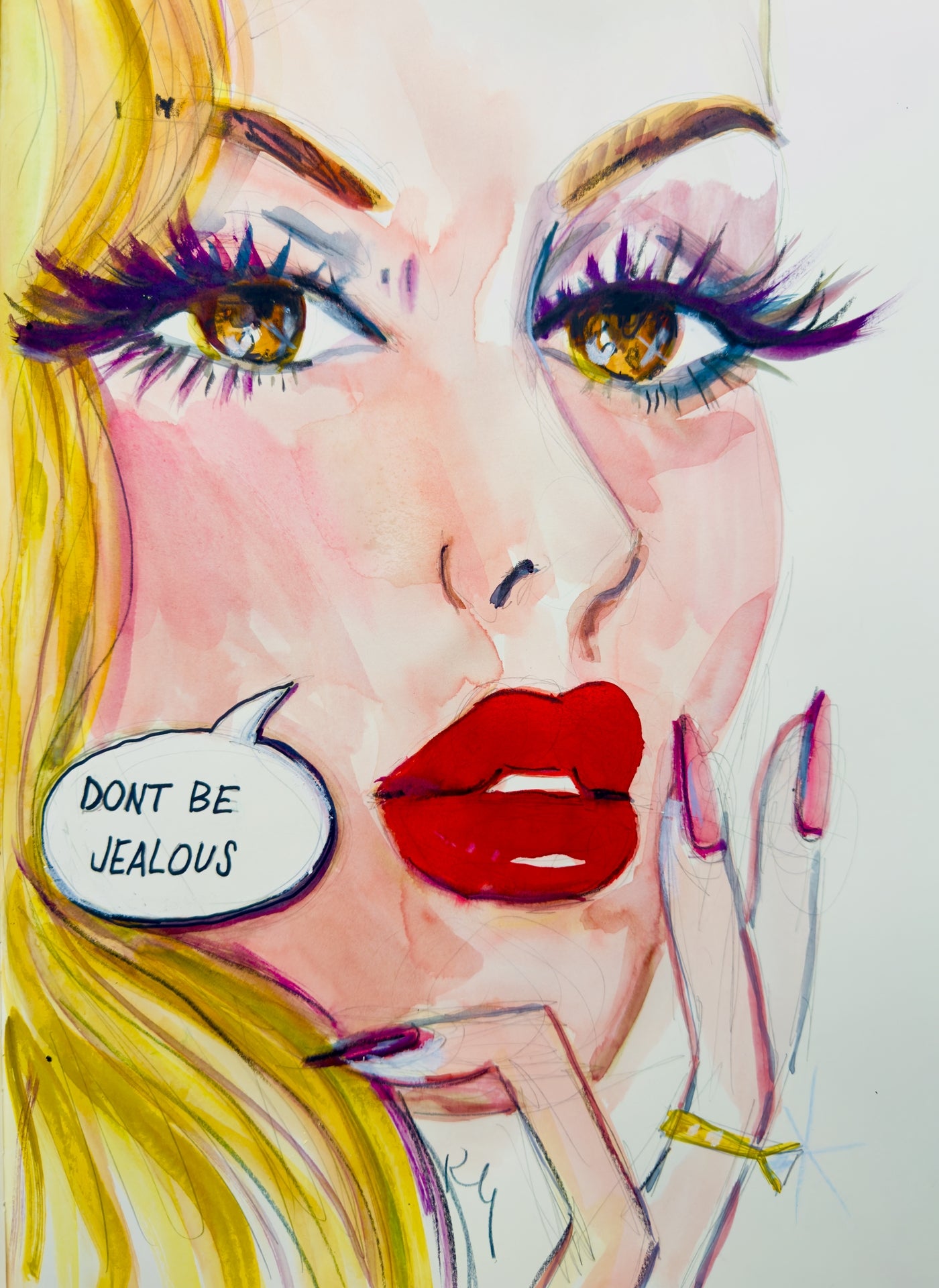 Dont Be Jealous Print