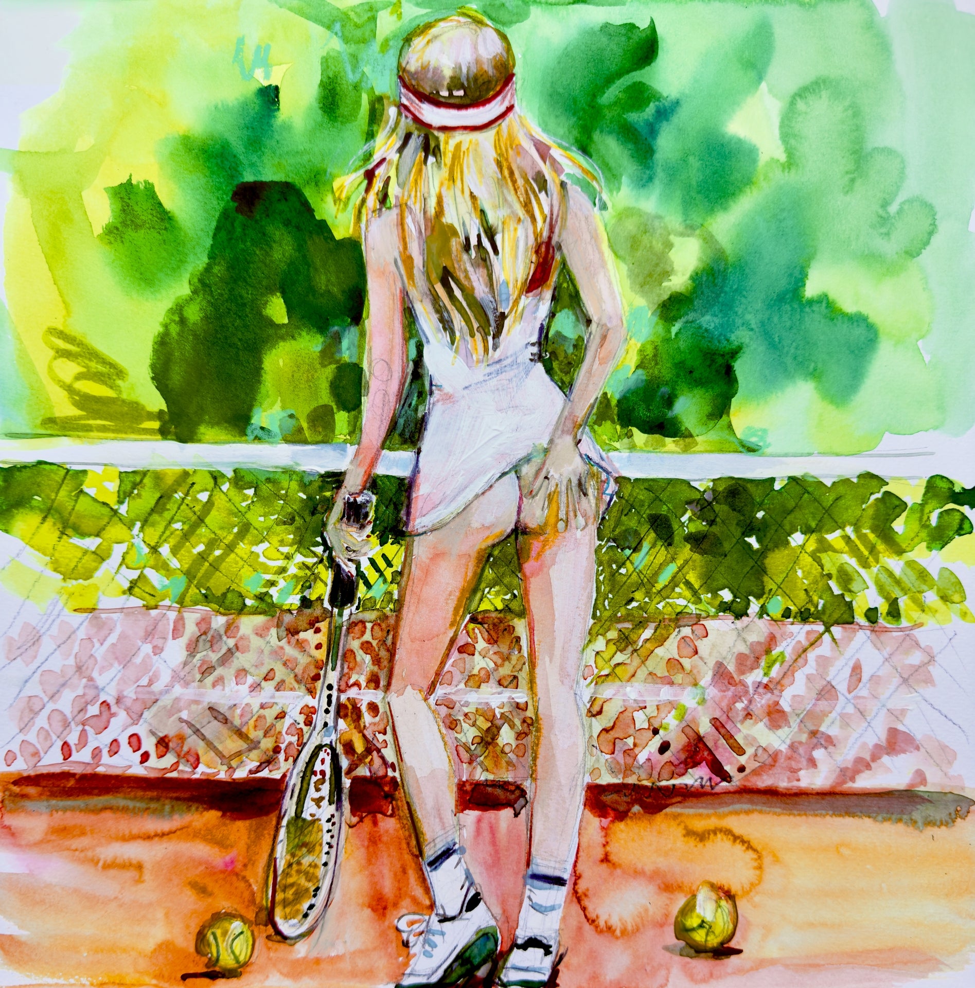 Court Tease Print