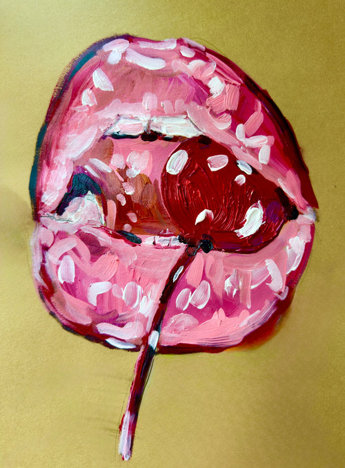 Red Cherry Print