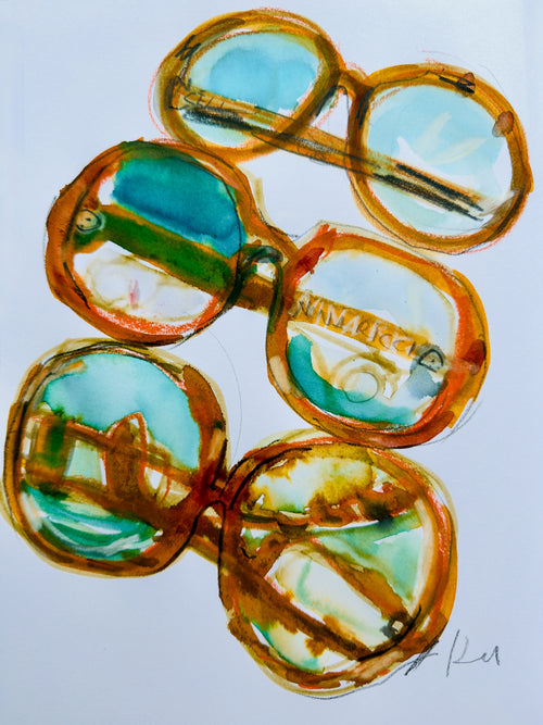 Tortoise Shades Print