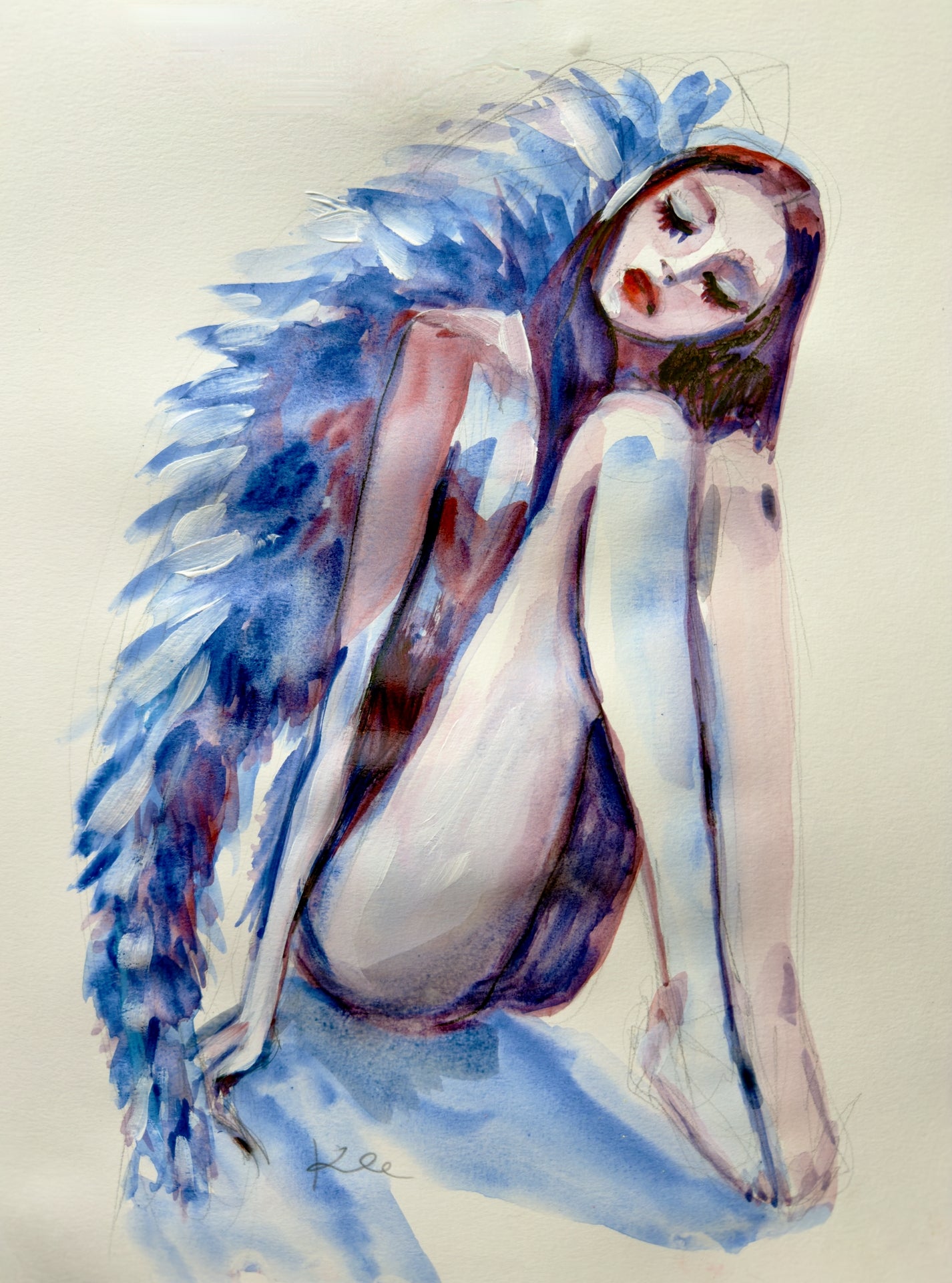 Emma Wings Print