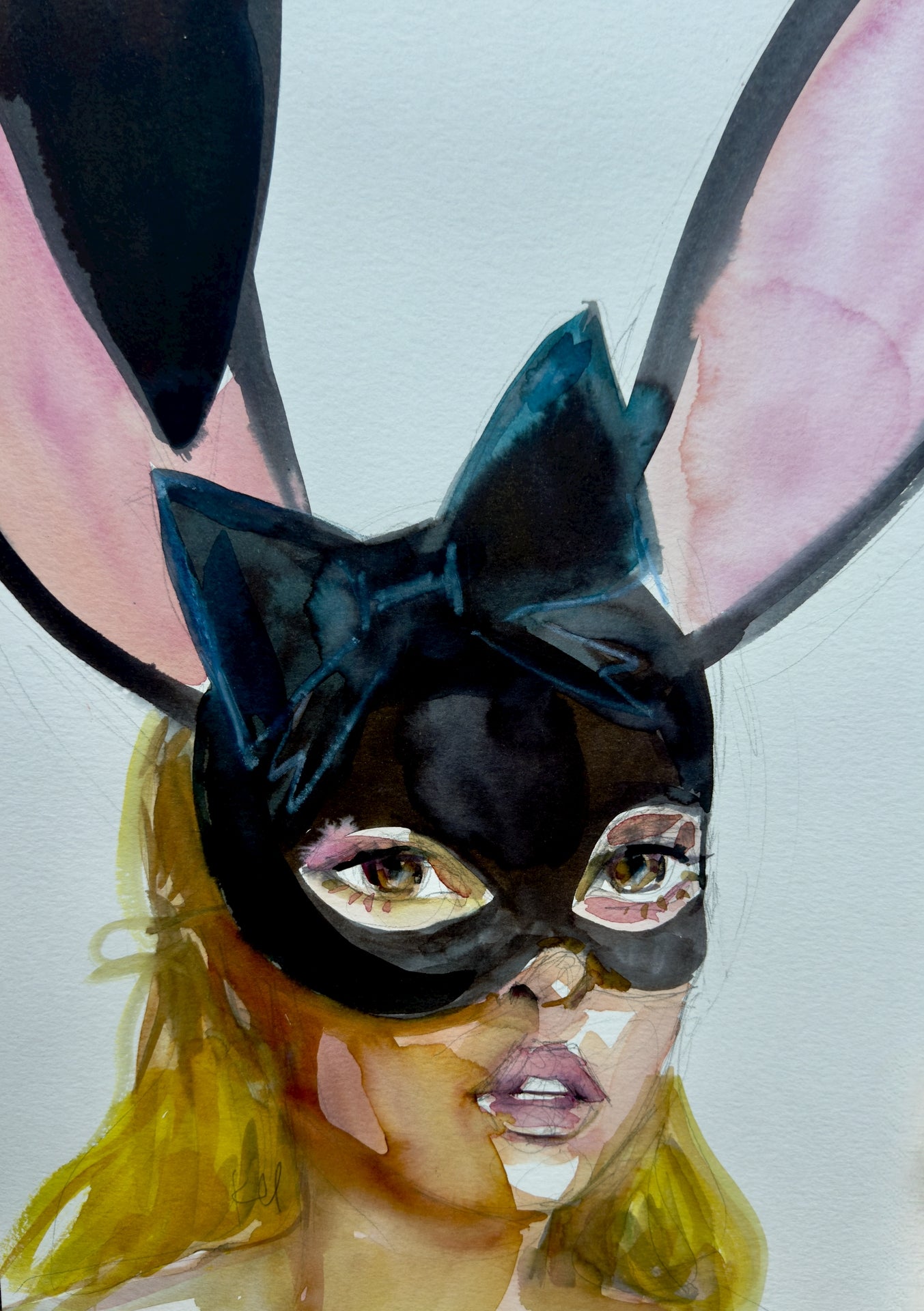 Bunny Girl Print