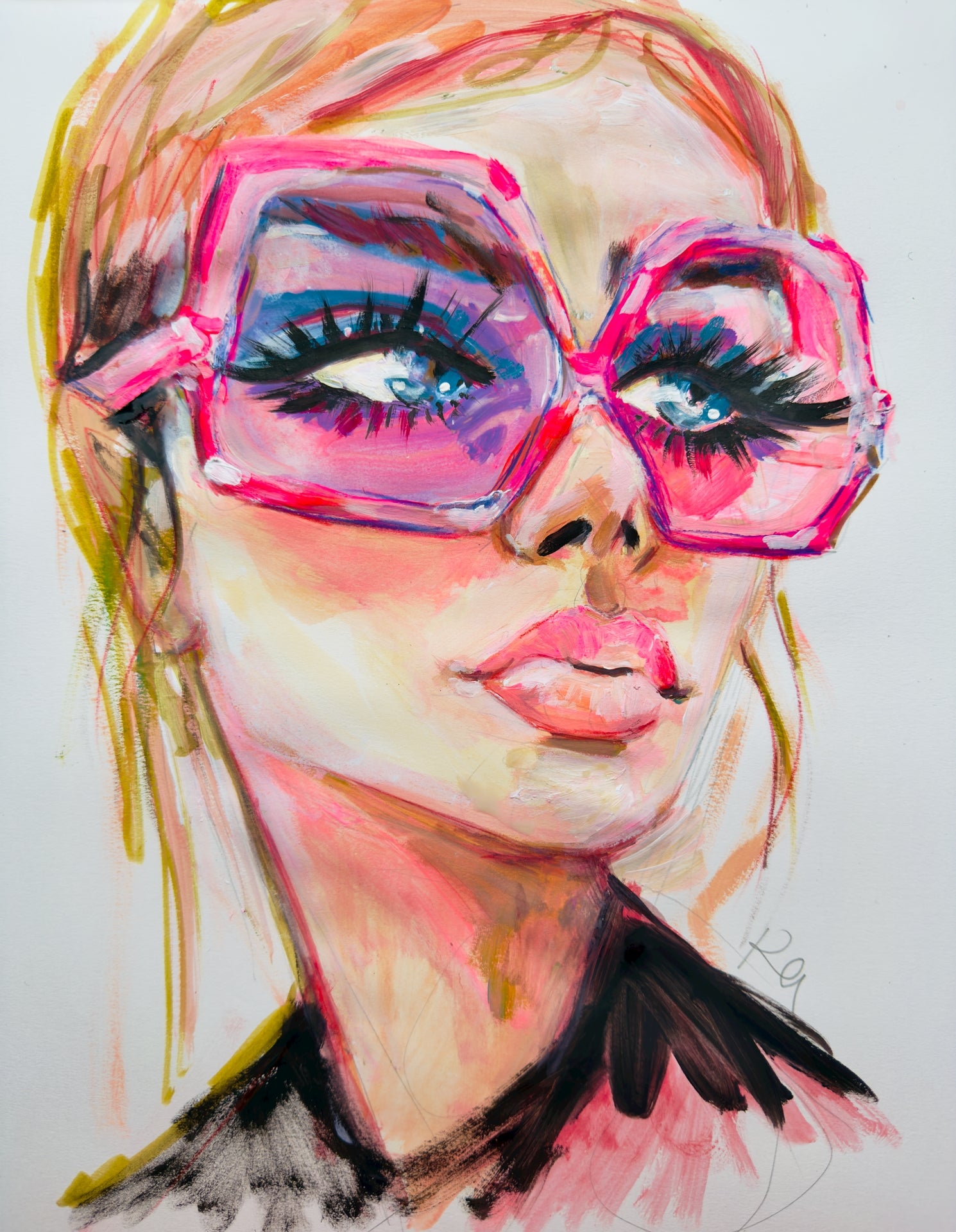 Pink Feels Print