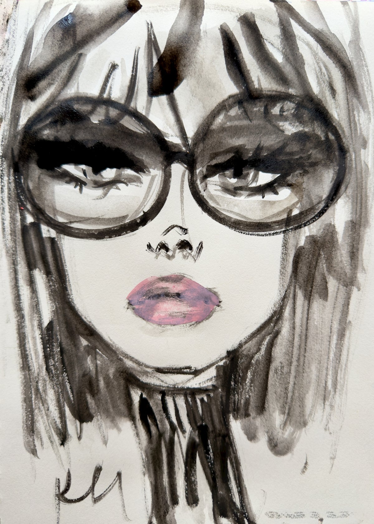 Fashun Glasses Print