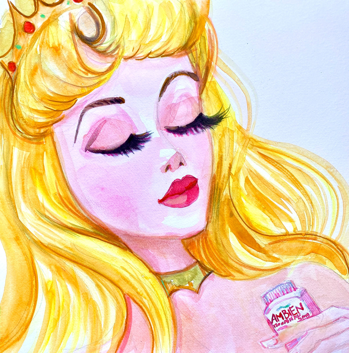 Sleeping Beauty Print