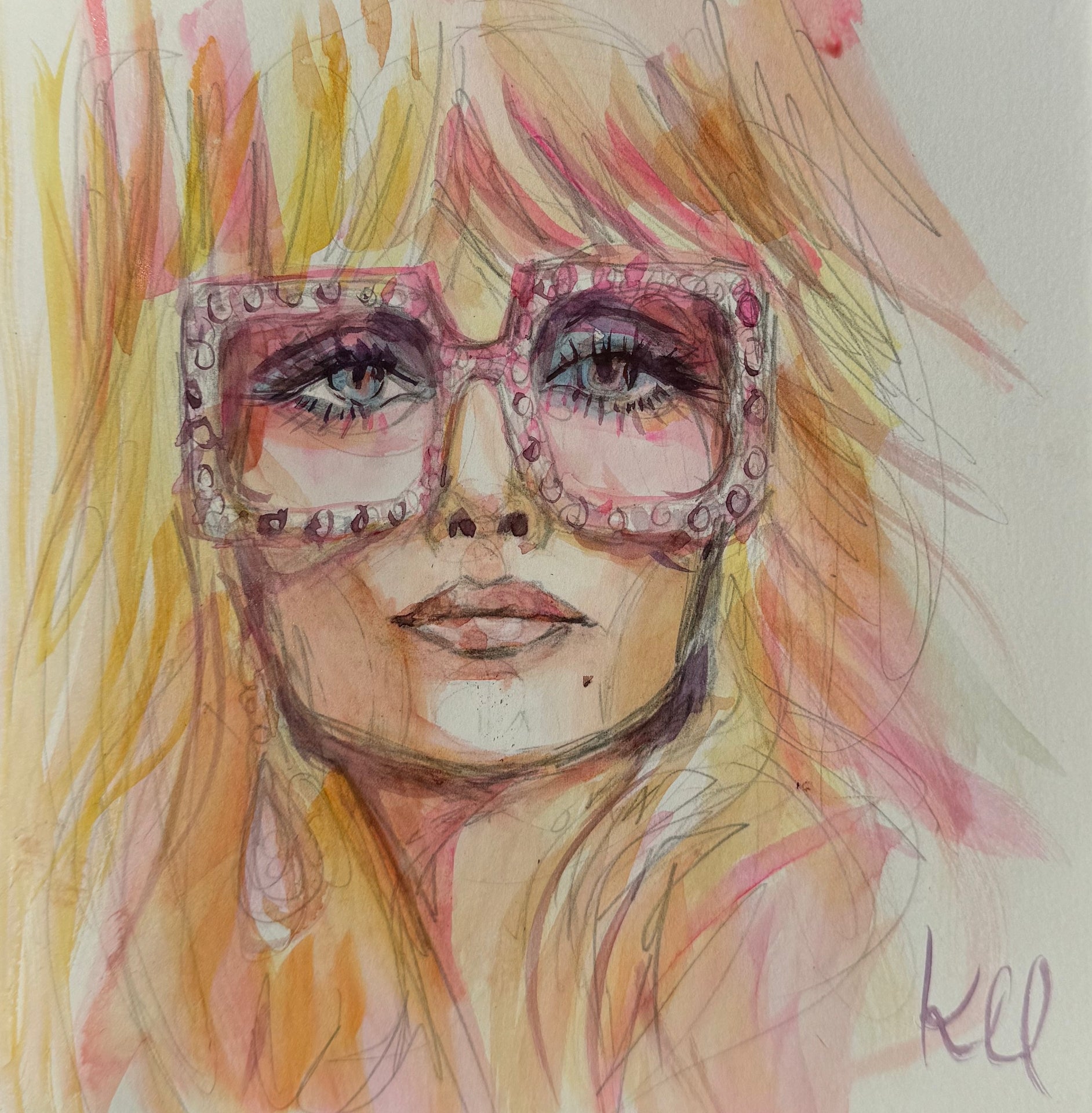 Dreamy Dolly Print
