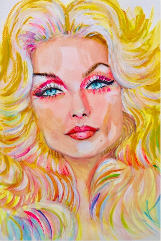 Angel Hair Dolly Print