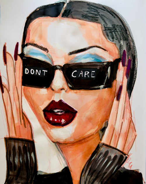 Dont Care Print