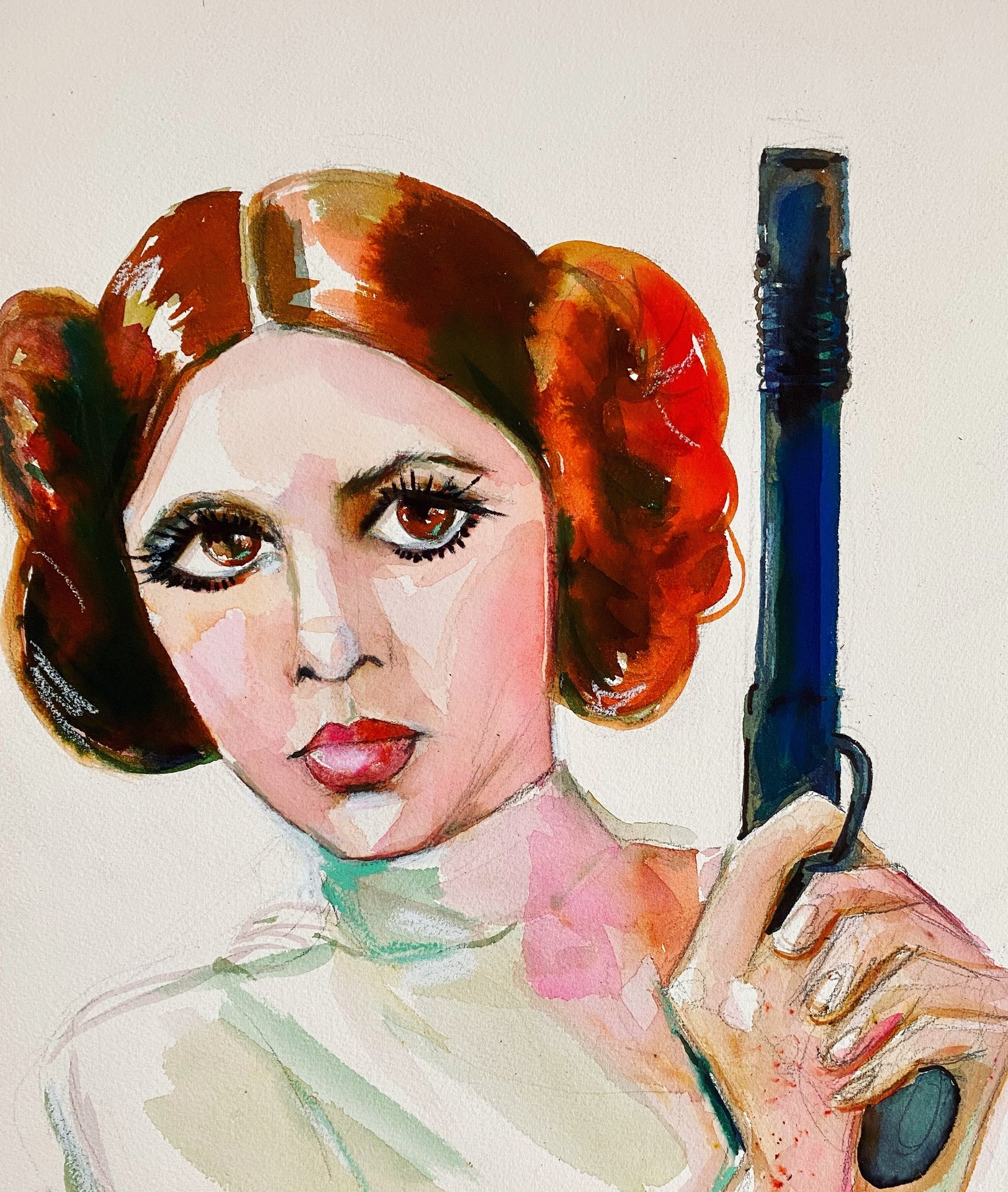 Rebel Princess Print
