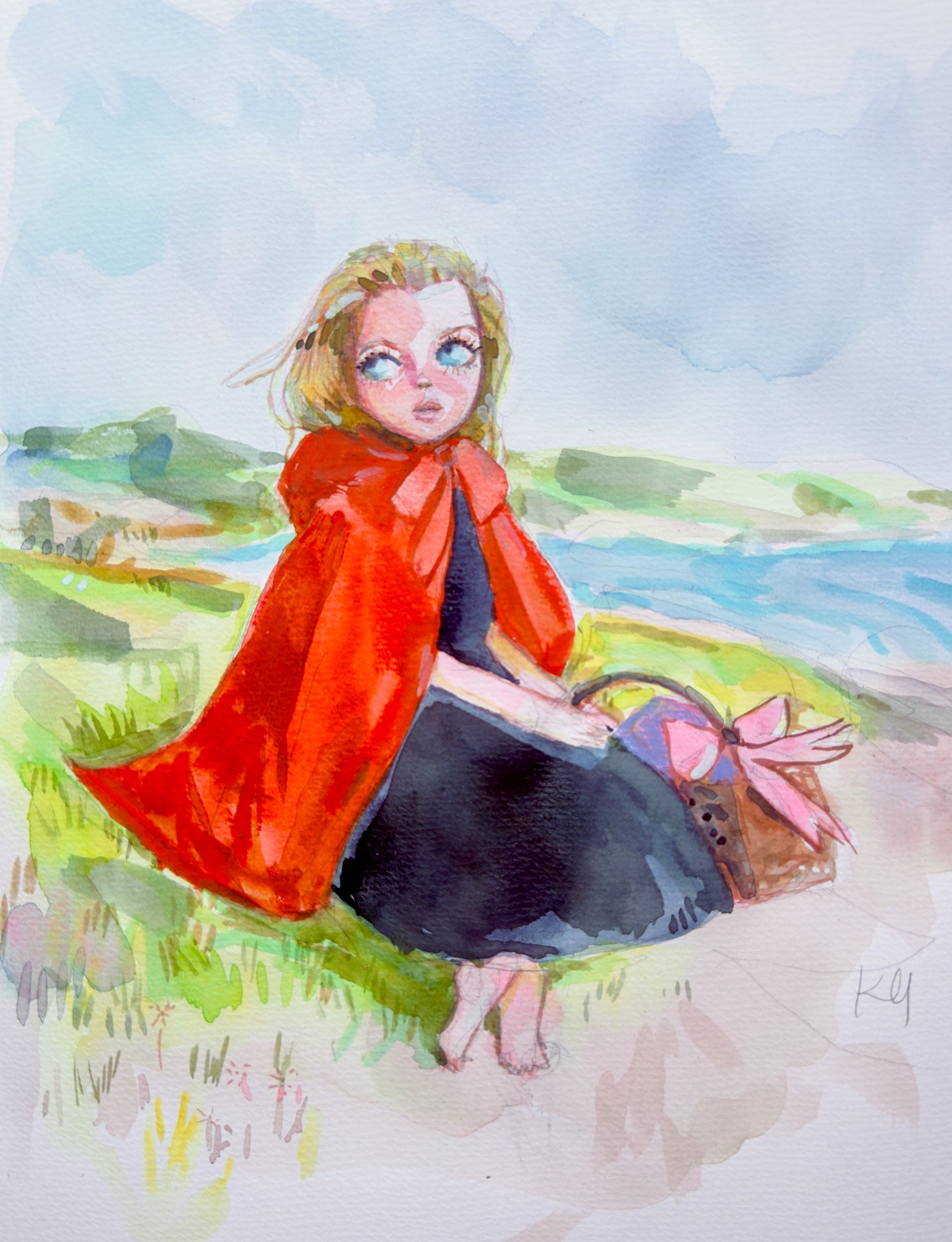 Red Riding Hood Print