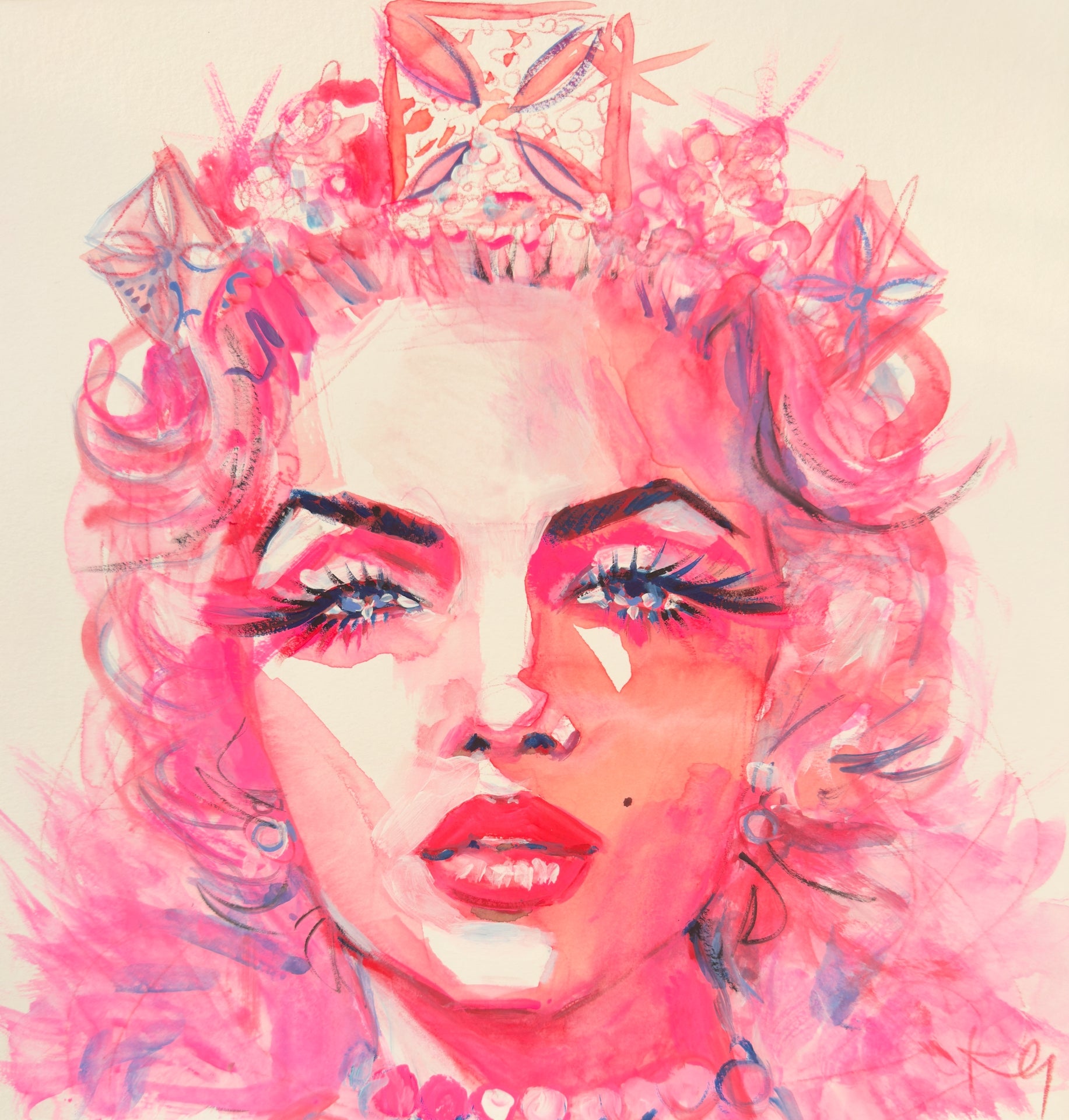 Queen Marilyn Print