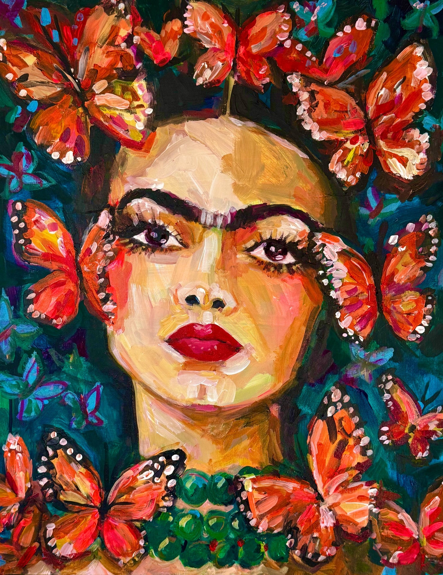Frida Butterfly Print