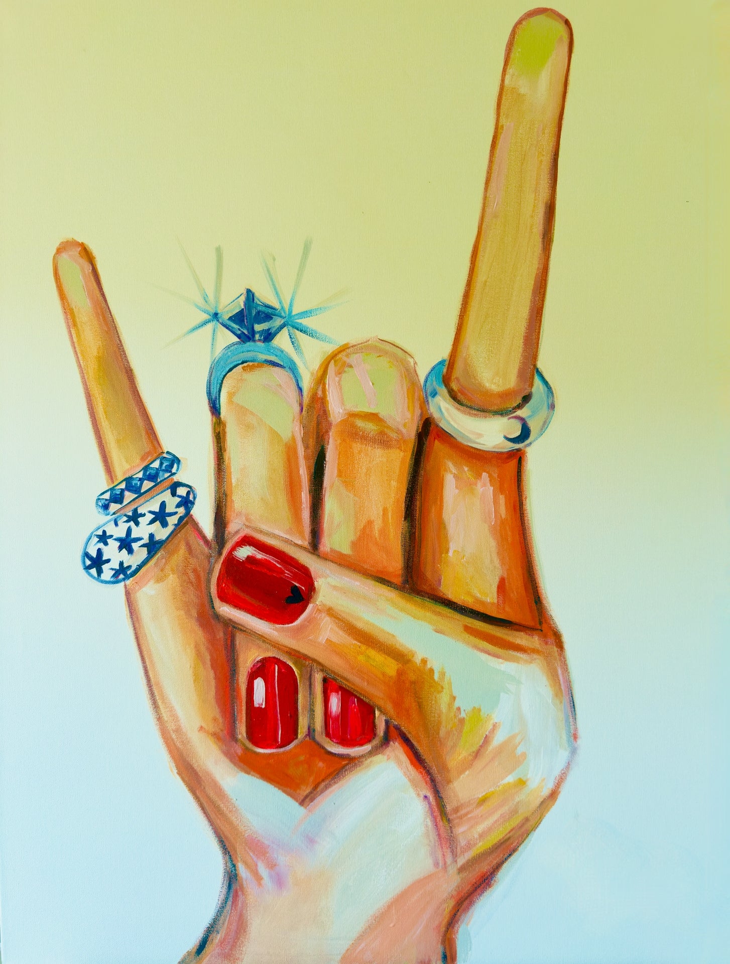 Rock On Vibes Print