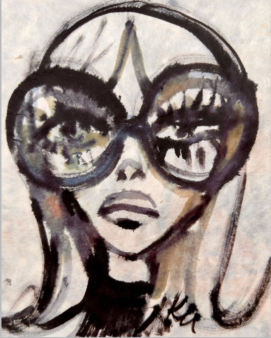 Chic Glasses Print
