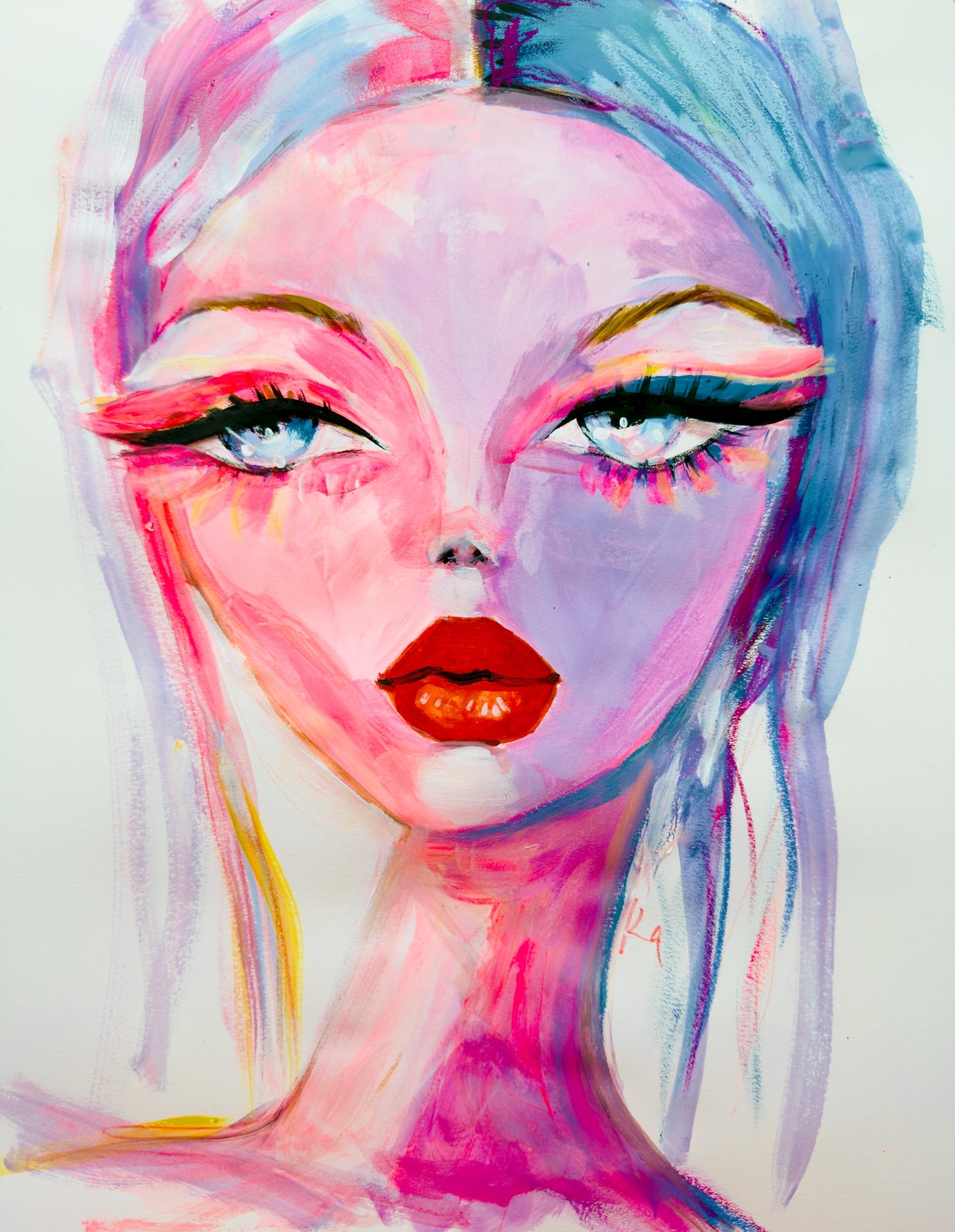 Cosmic Girl Print