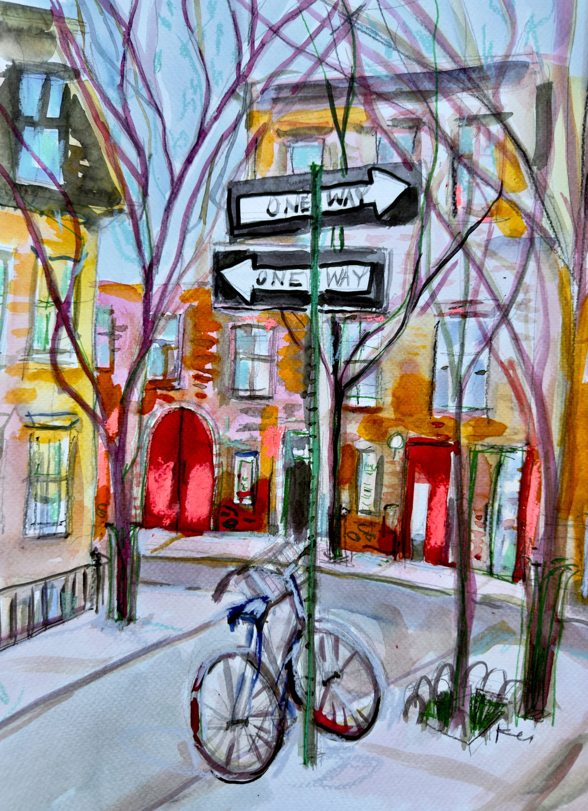 NYC Street Print