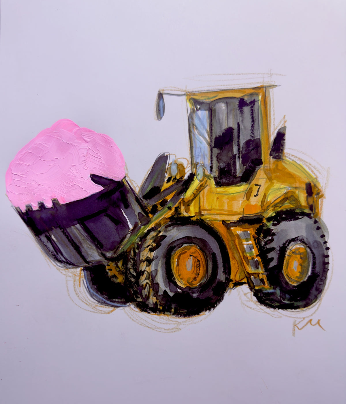 Joy Dozer Print