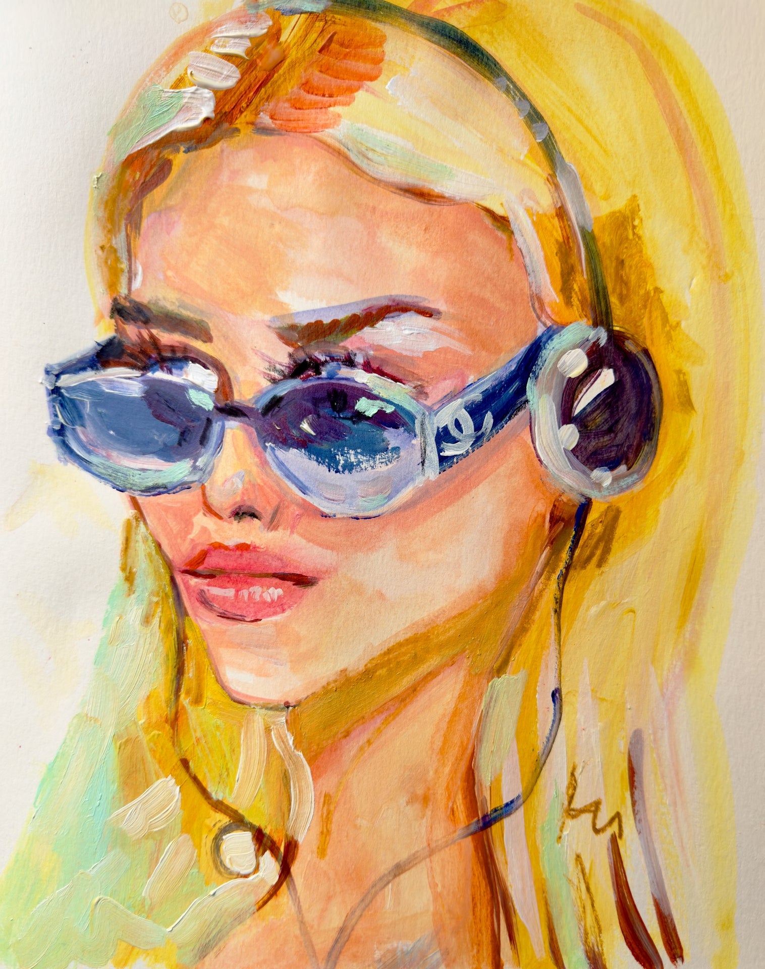 Headphones Print