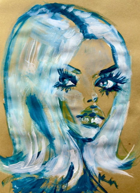 Blue Mood Do Print