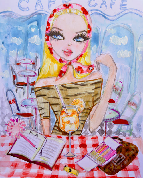 Chic Barbie Print