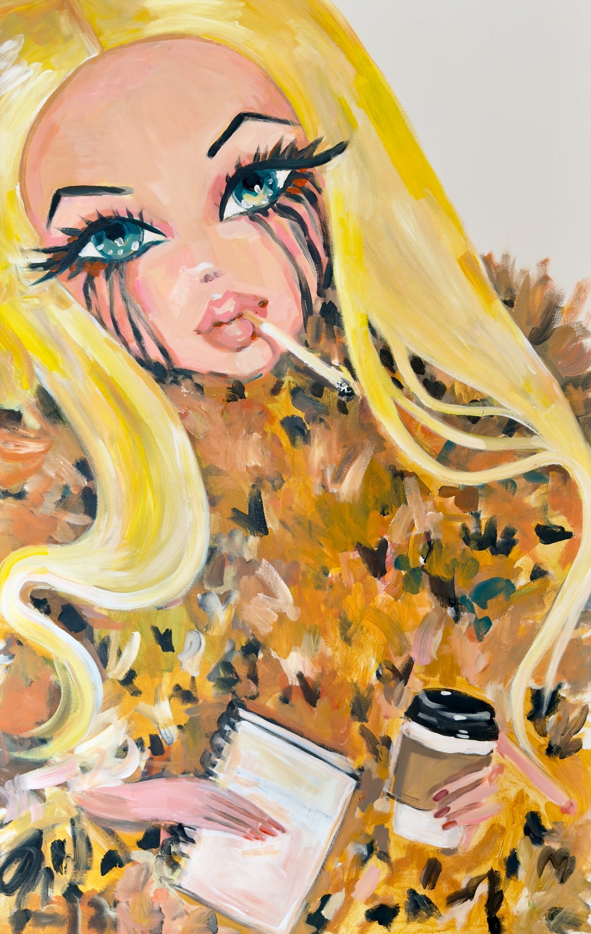 Deadinside Barbie Print