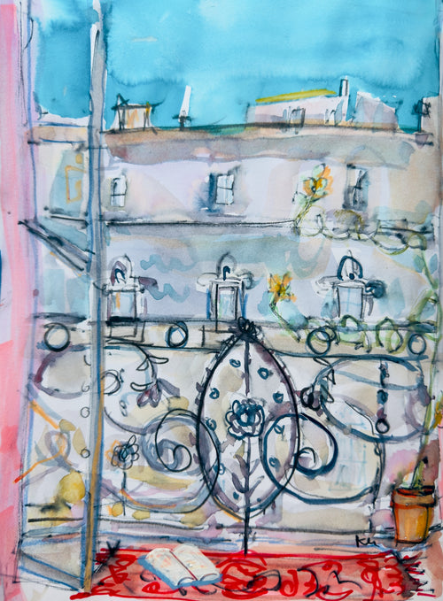 Window Relax Print