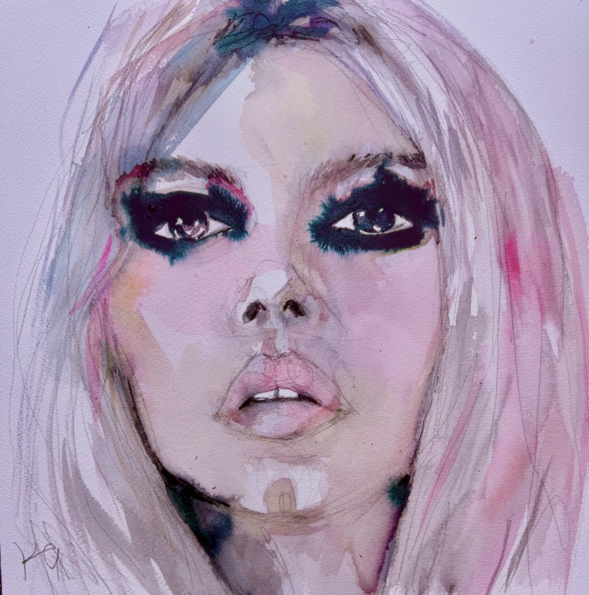 Bardot Eyeliner Print