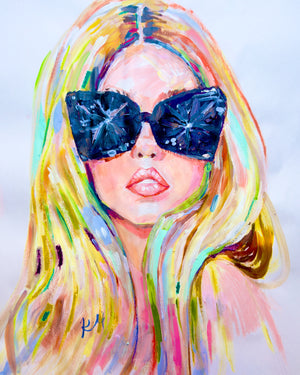 Starry Night Shades Print
