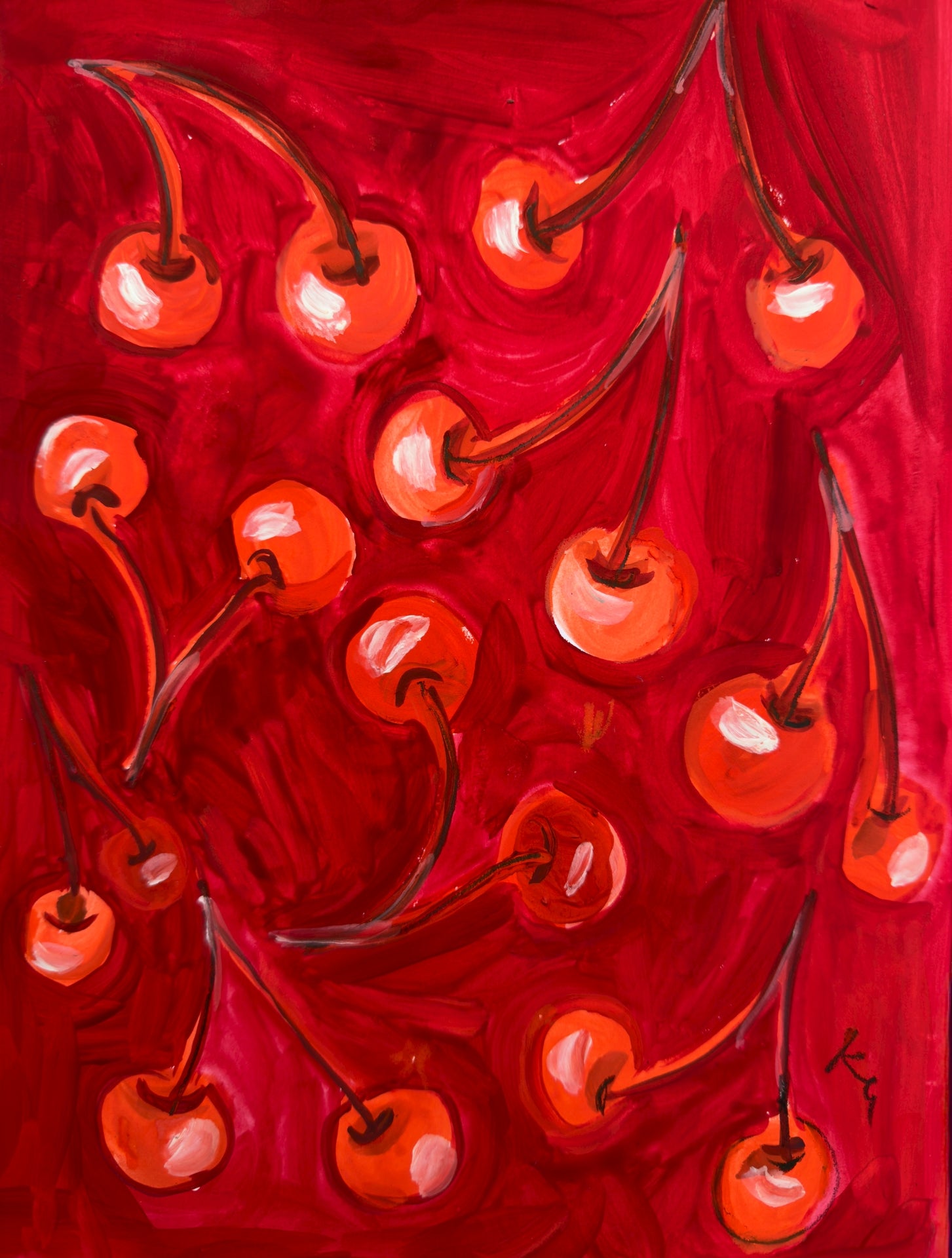 Cherries Print