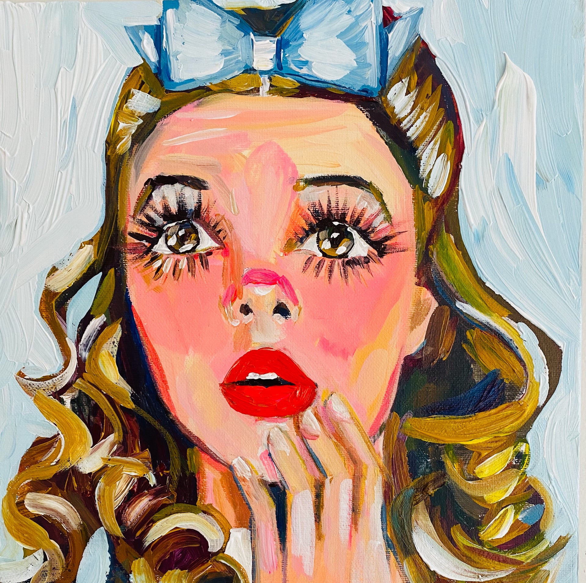 Dorothy Thinking Print