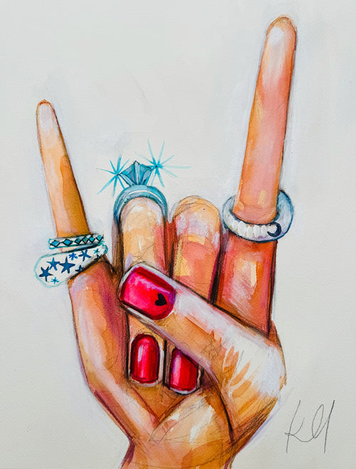 Rock On Big Print