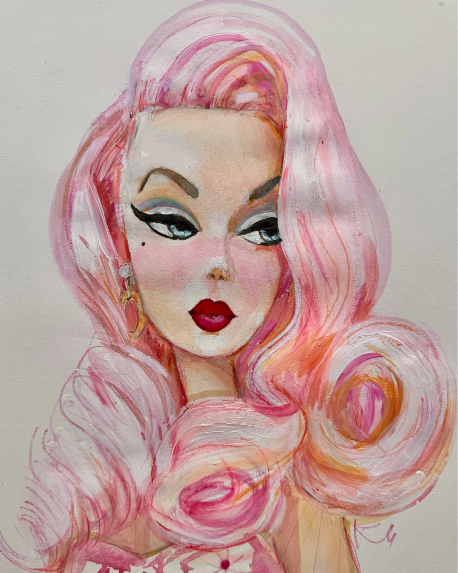 Retro Pink Barbie