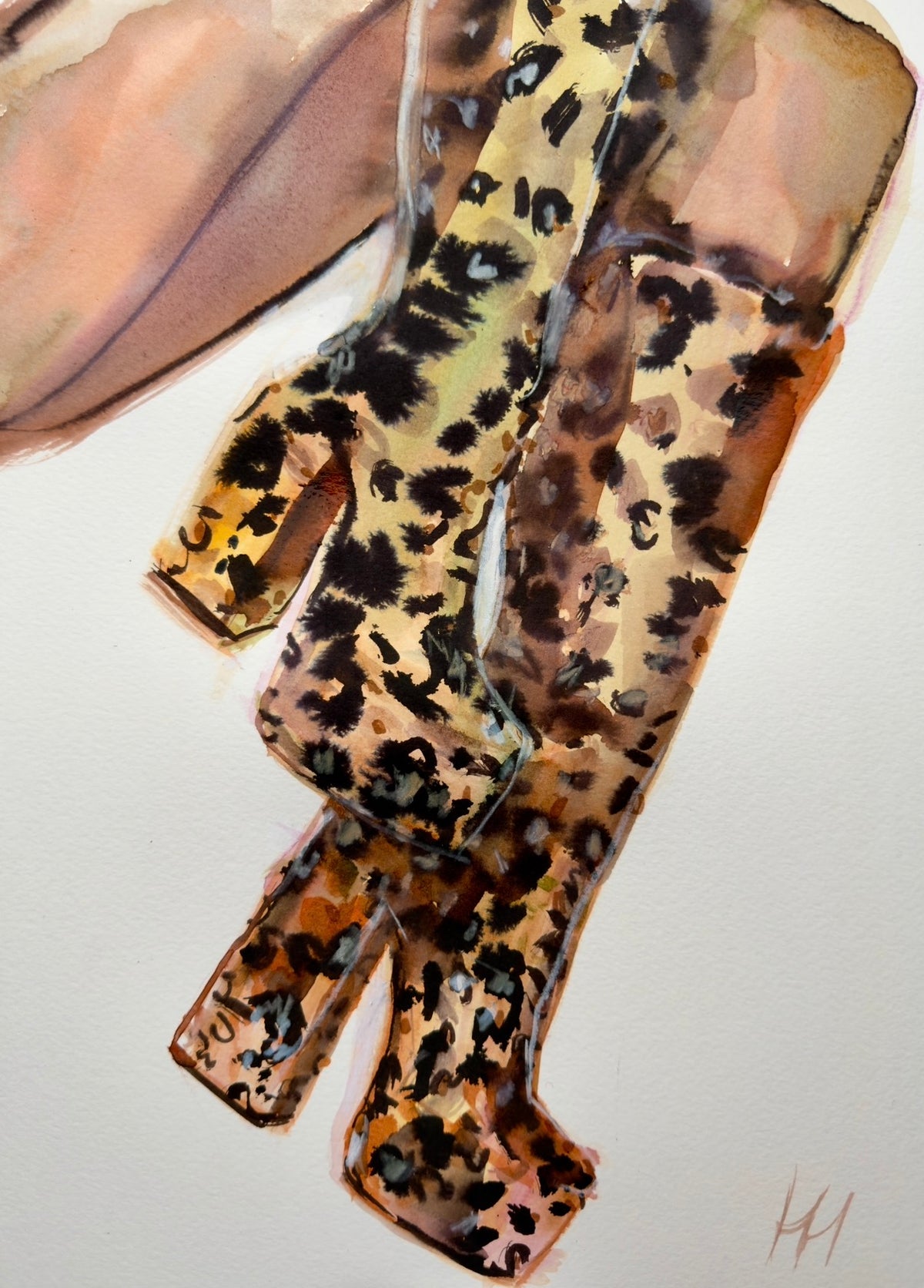 Leopard Boots original