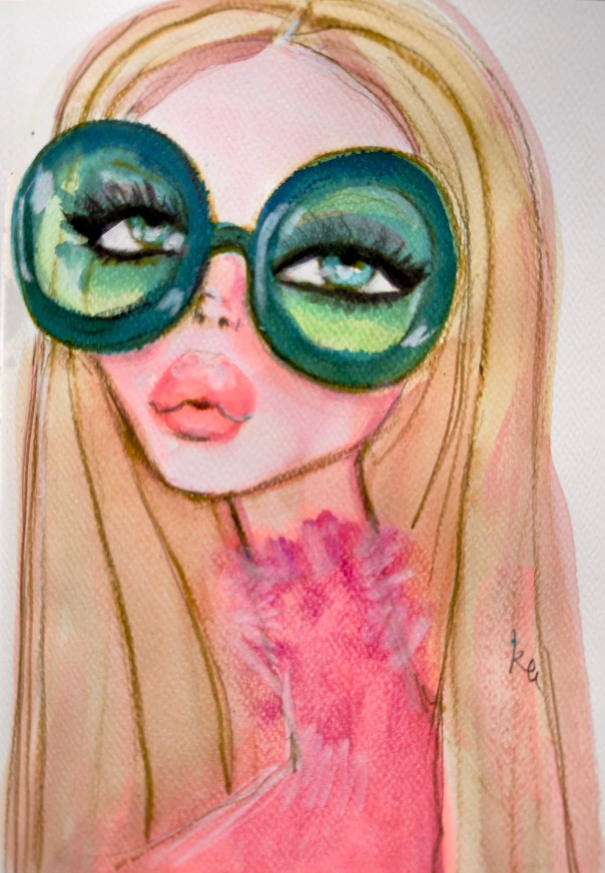Fuzzy sweater original