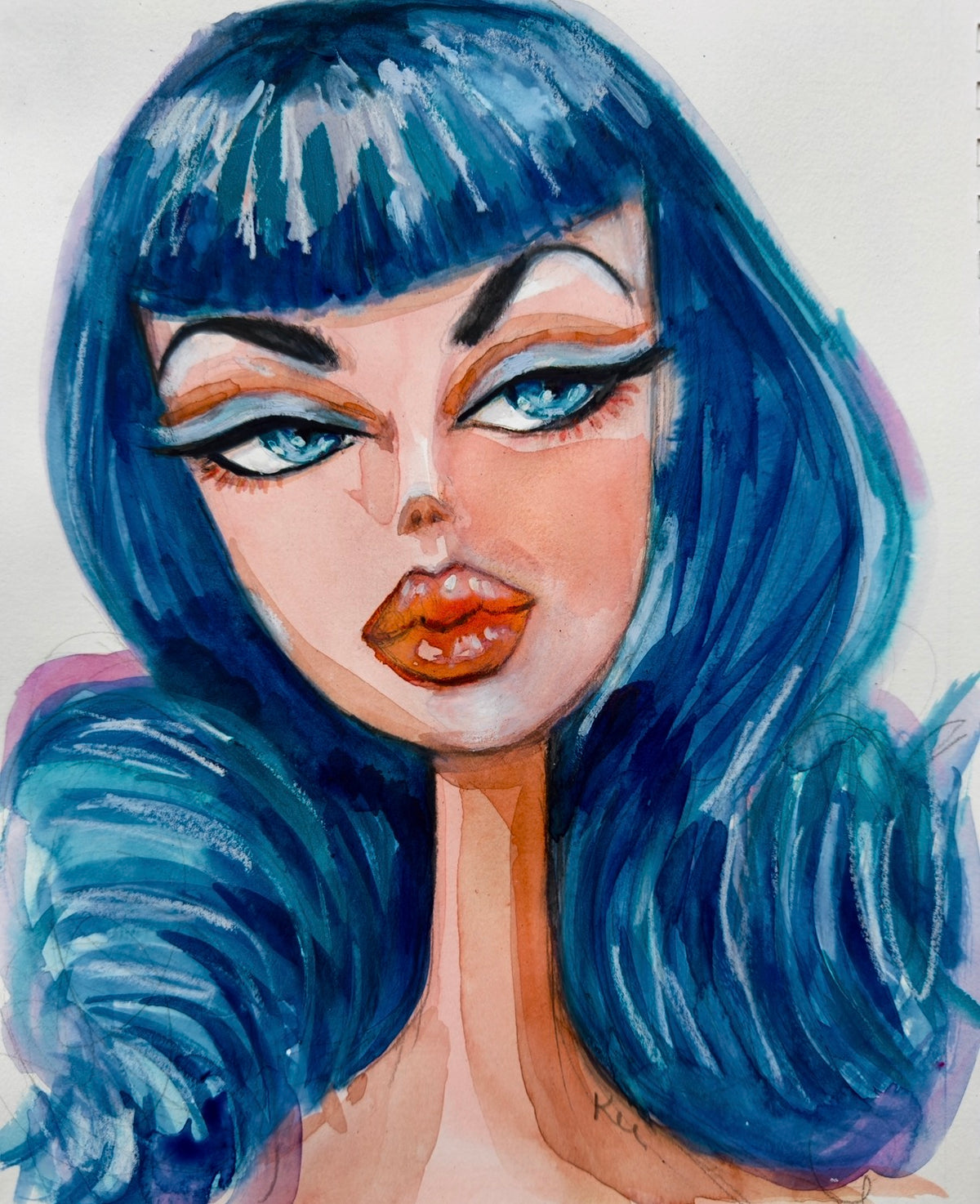 Blue Barbie original