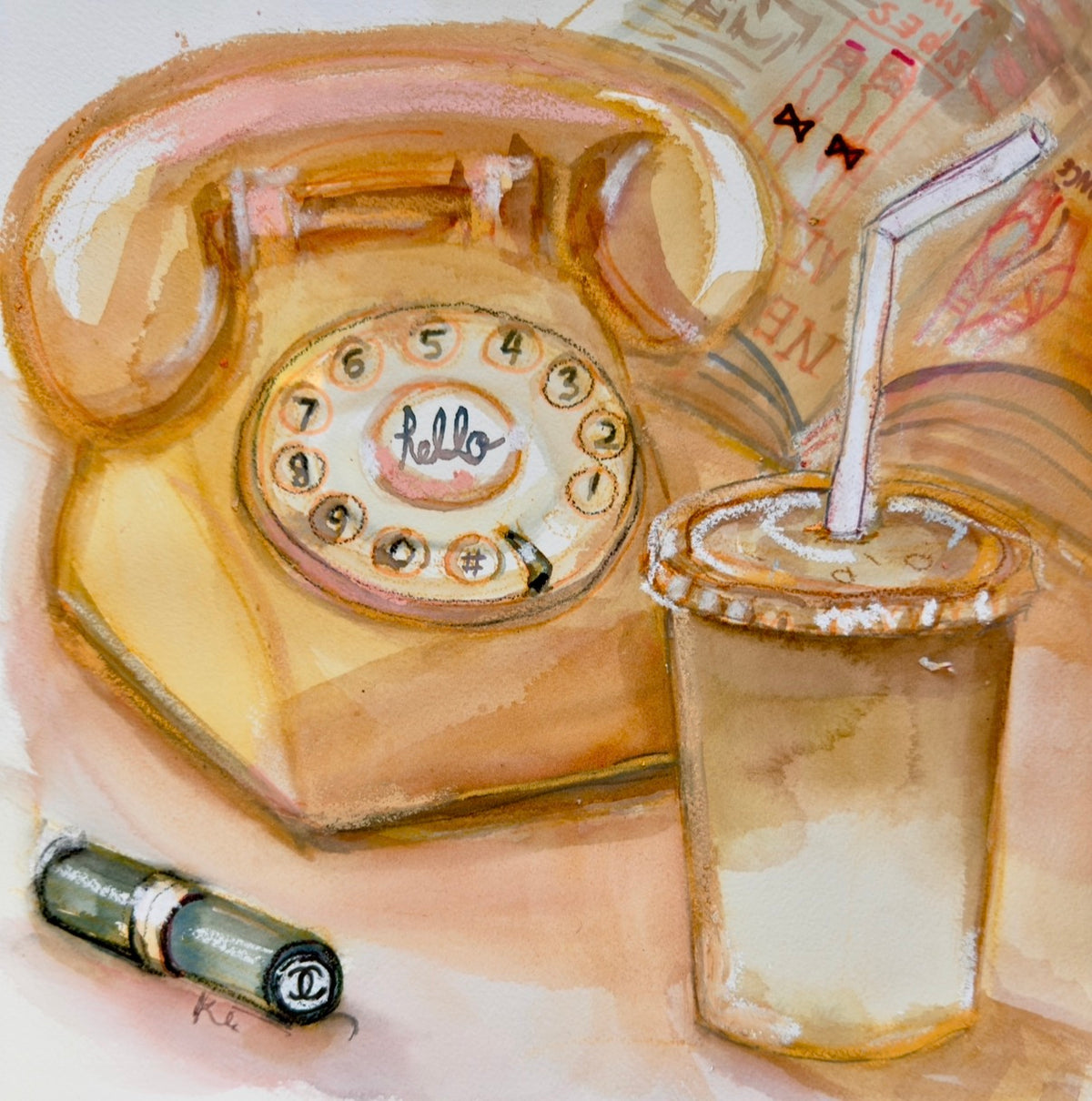 Neutral Study original