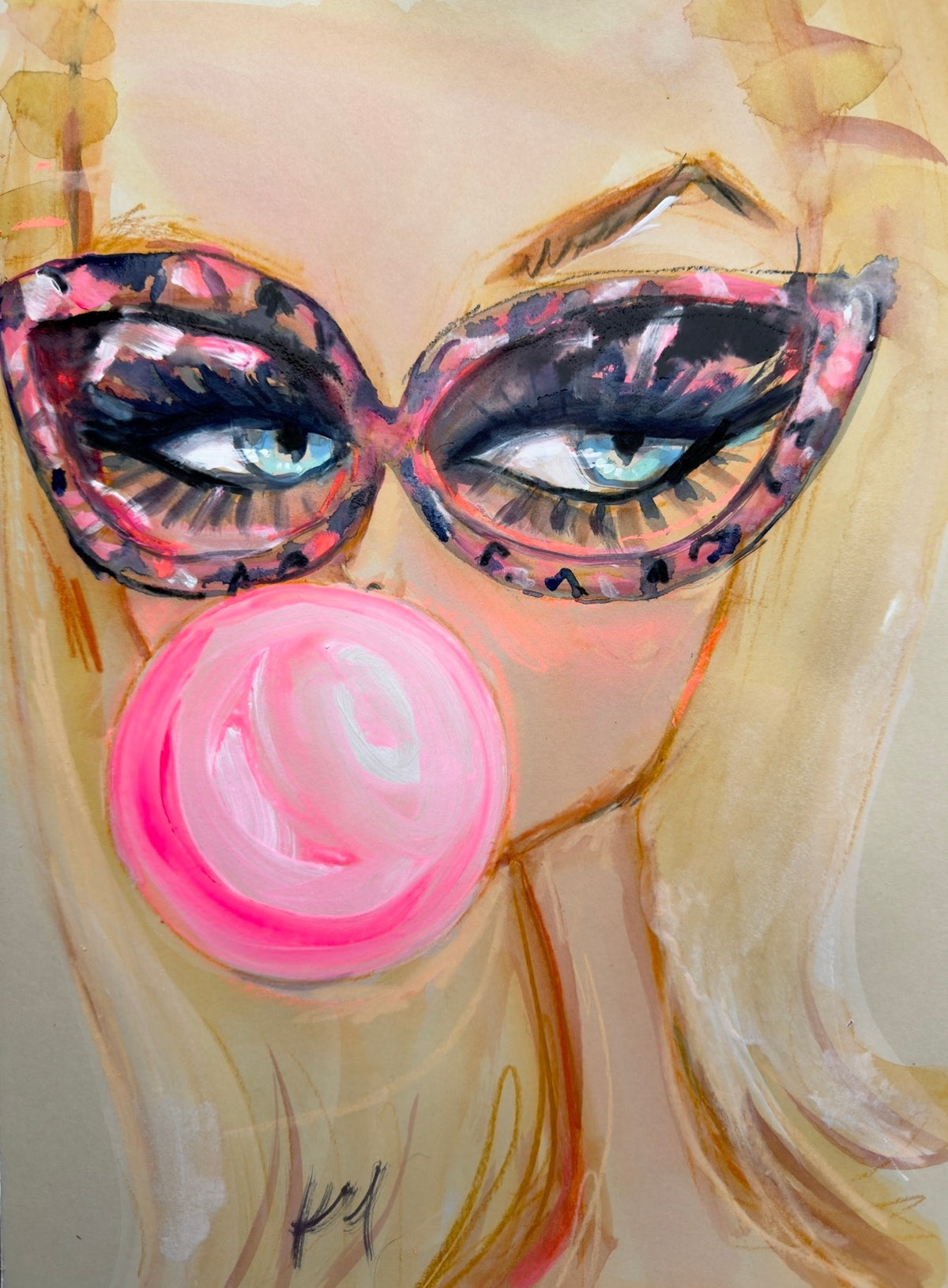 Bubblegum sideye original