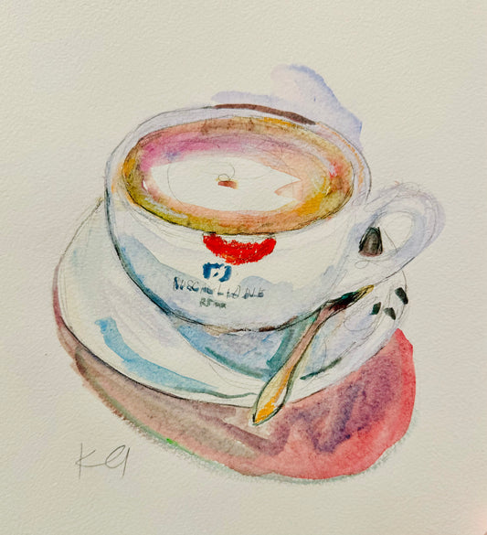 Coffee sketch.