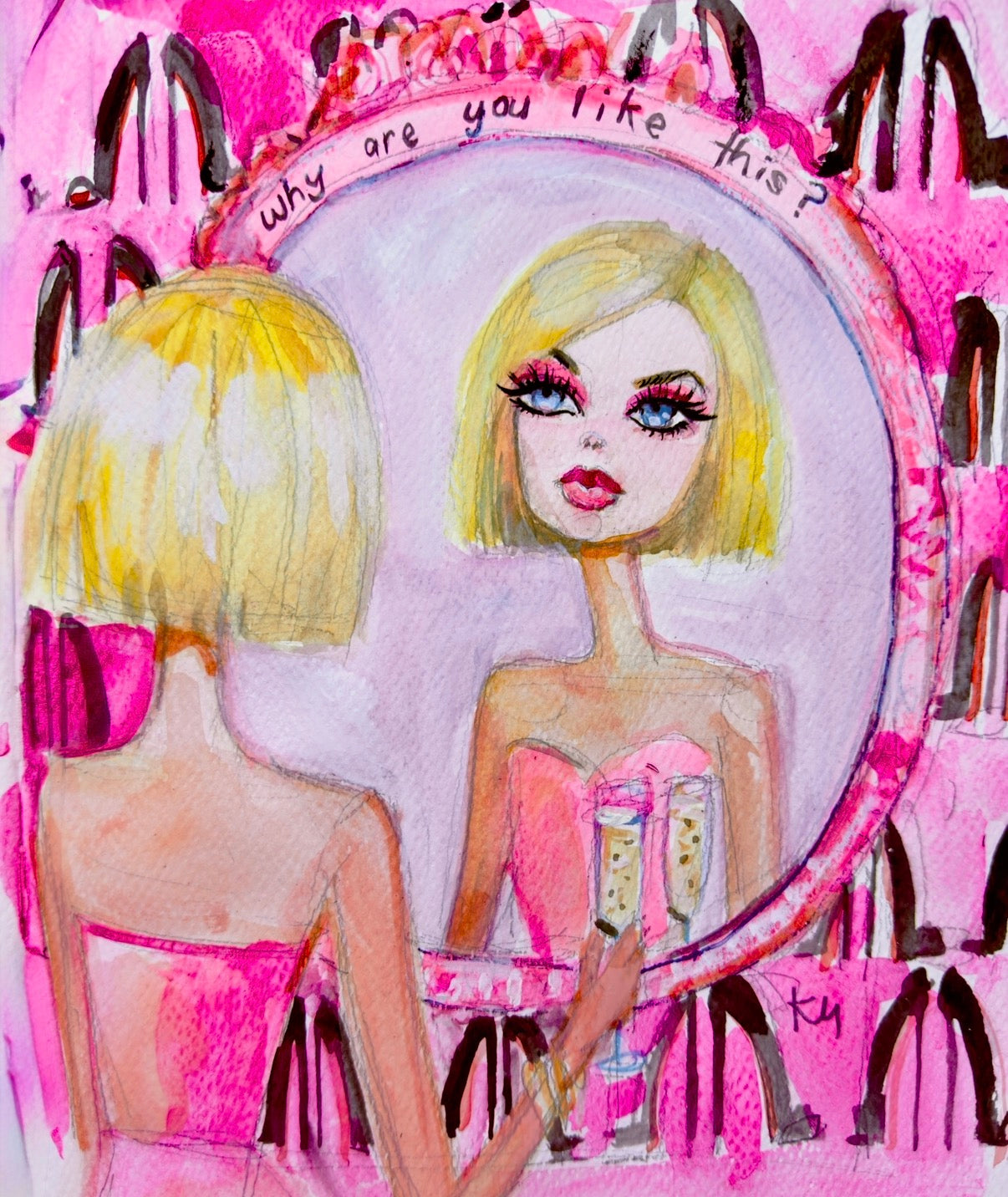 Girl in the mirror original