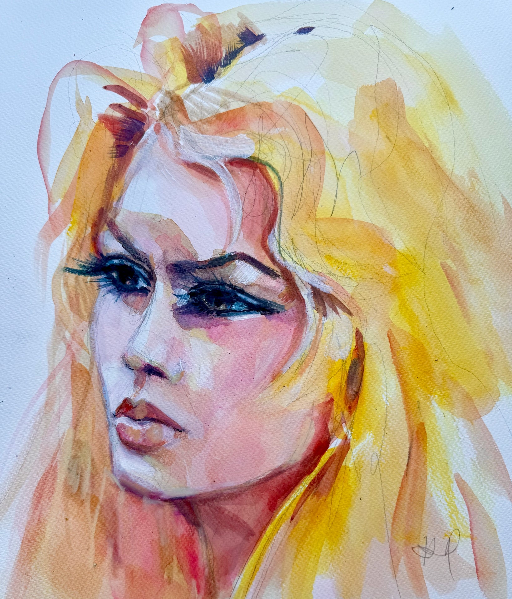 Bardot Looking Print