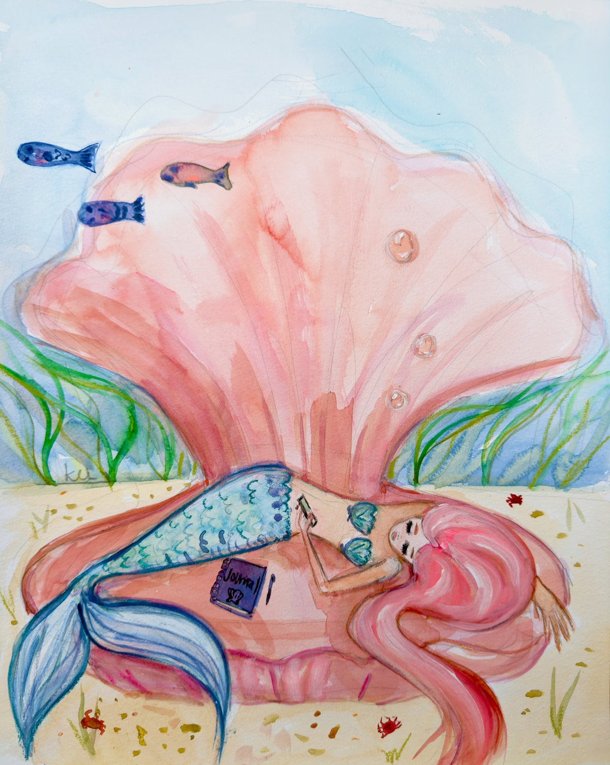 Mermaid Lair Print
