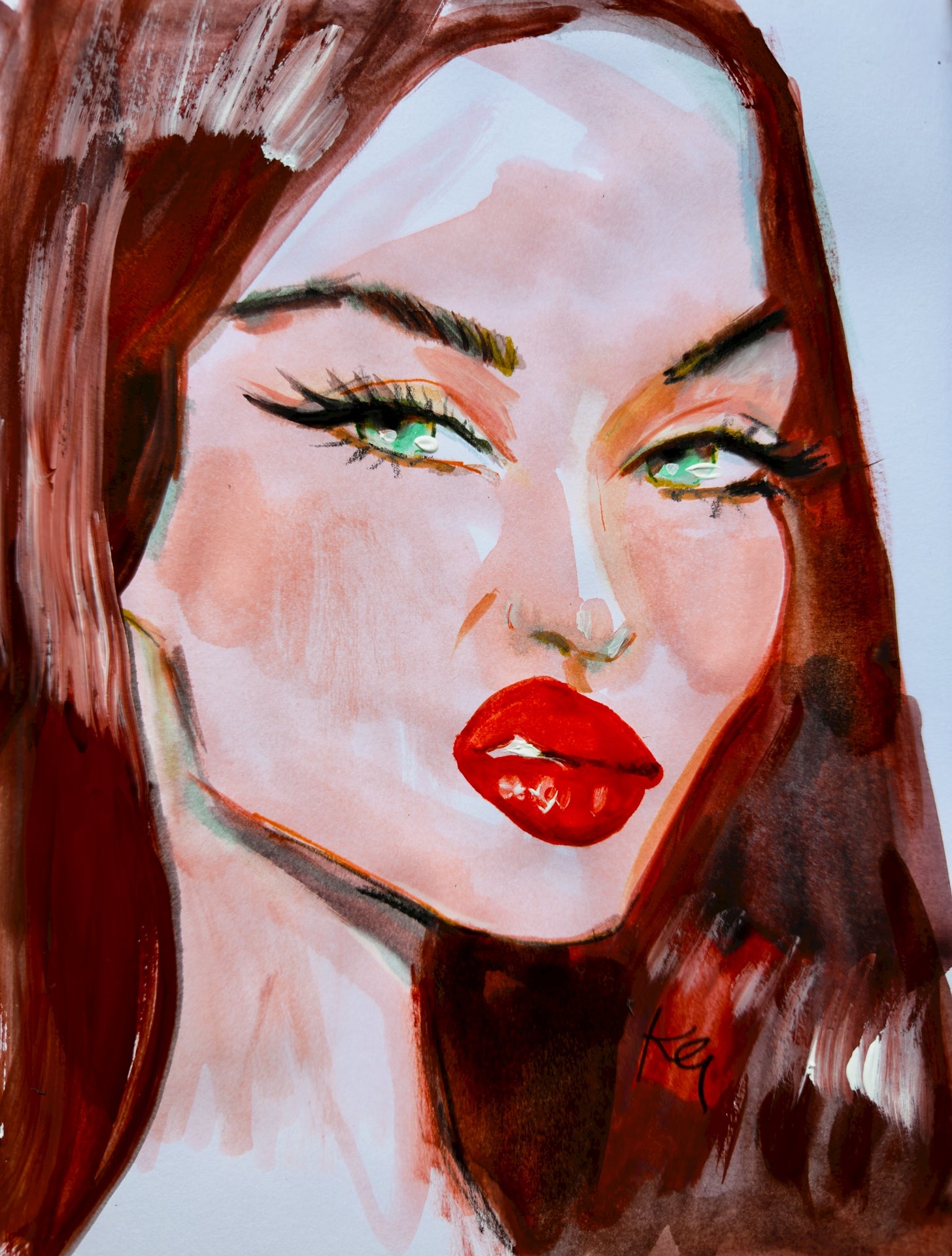 Dove Lippy Print