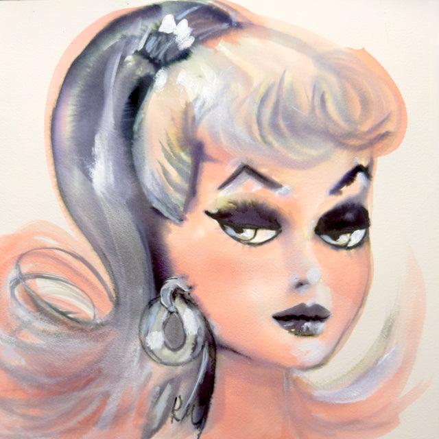 Vaguely Menacing Barbie Print